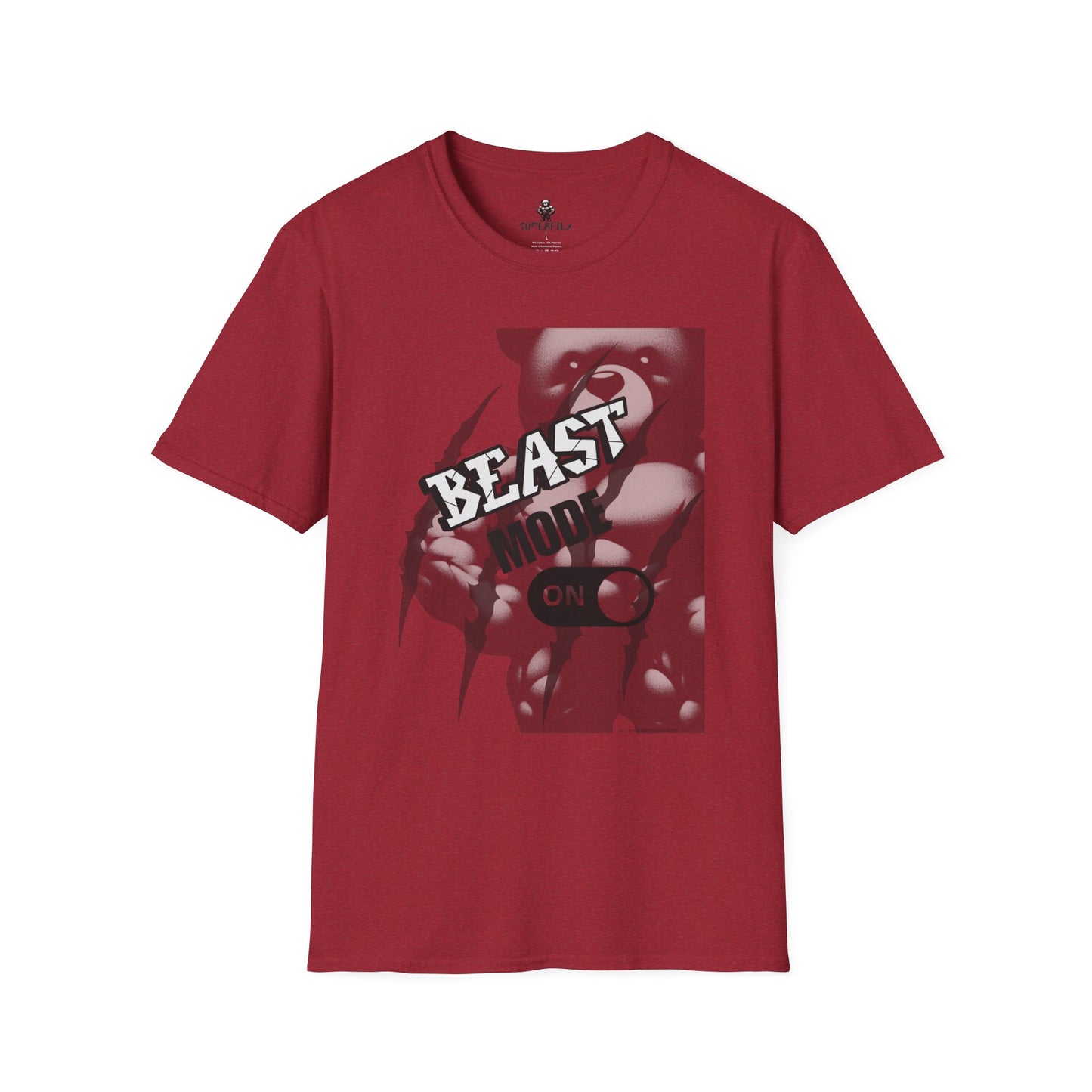 GYM Beast Mode: ON Unisex Softstyle T-Shirt