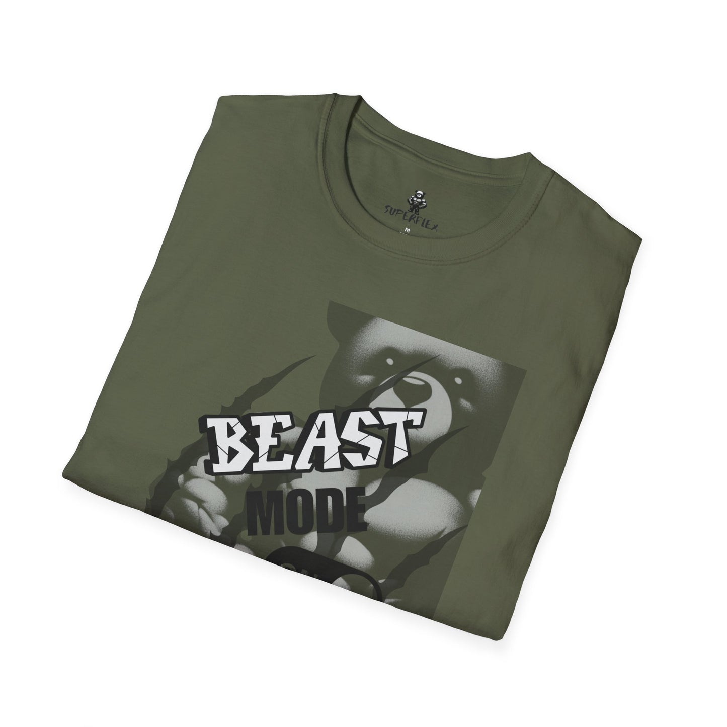 GYM Beast Mode: ON Unisex Softstyle T-Shirt