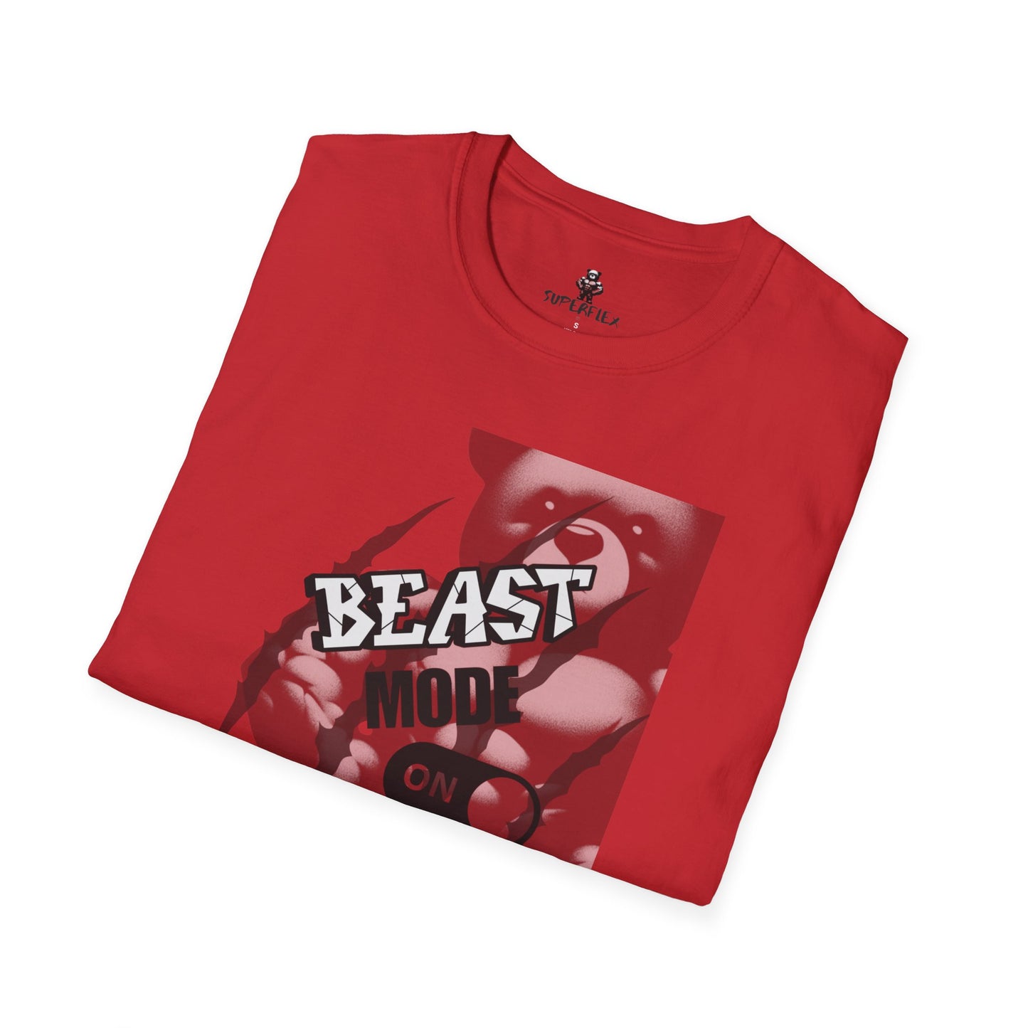 GYM Beast Mode: ON Unisex Softstyle T-Shirt